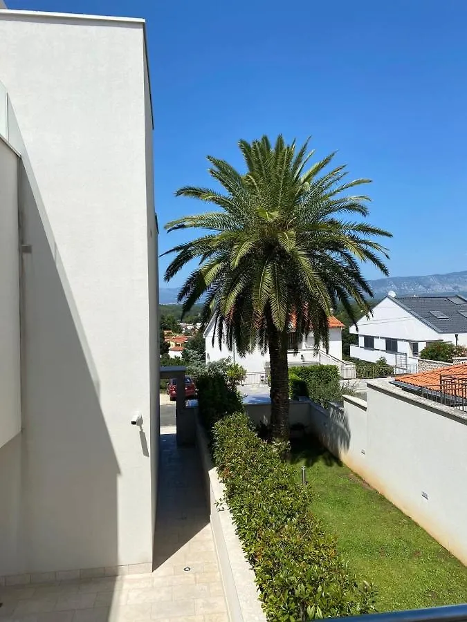 Apartment Santorini Krk With Private Pool Njivice Croatia