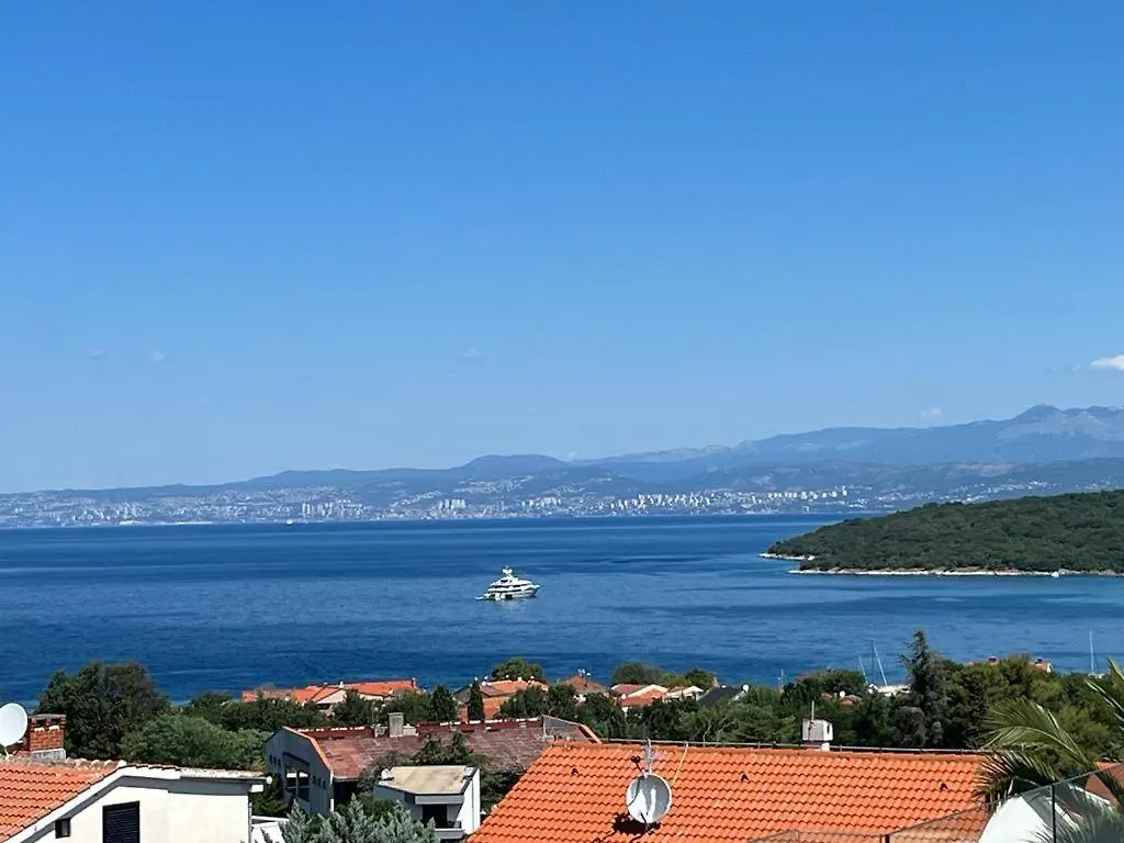Apartment Santorini Krk With Private Pool Njivice Croatia